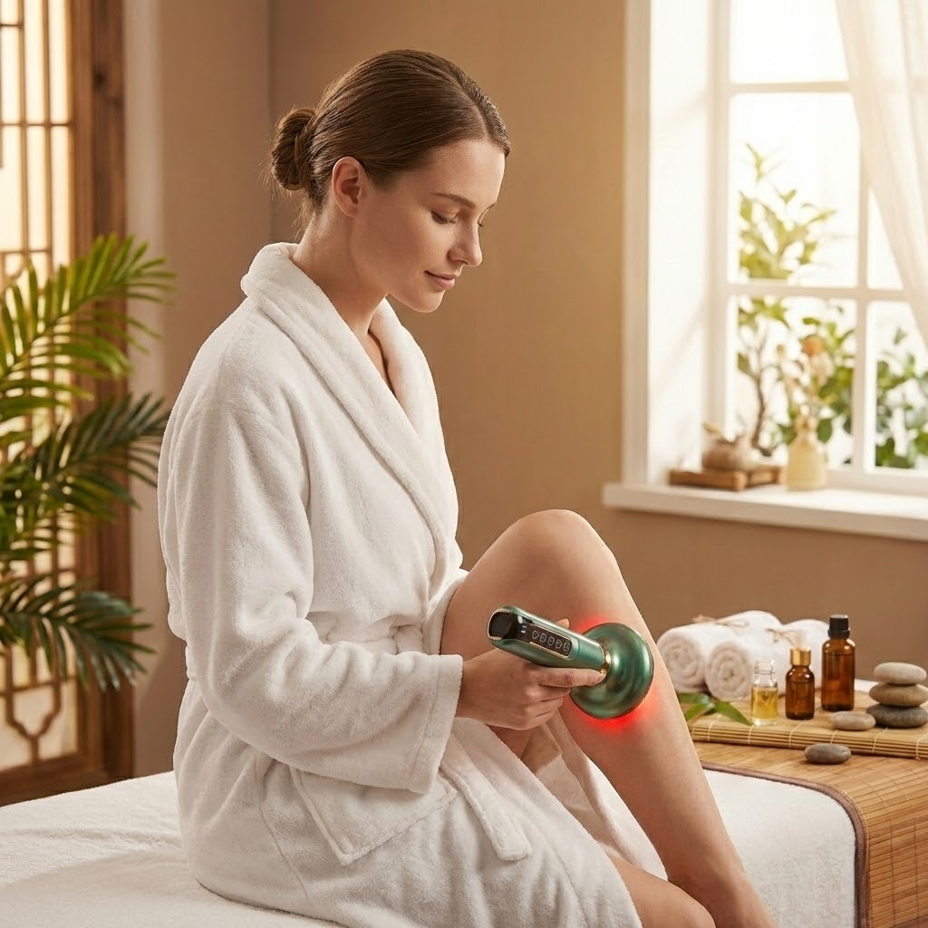 Halonix™ Lymphatic Anti-Cellulite Massage Device for Circulation & Relaxation