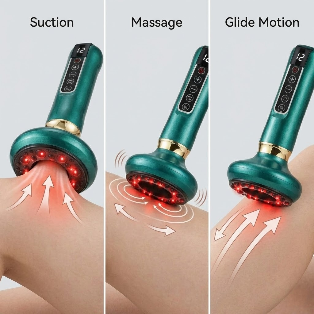 Halonix™ Lymphatic Anti-Cellulite Massage Device for Circulation & Relaxation