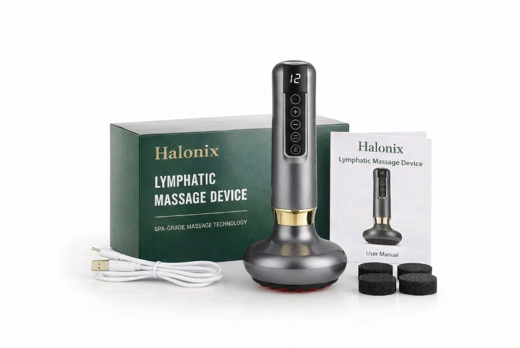 Halonix™ Lymphatic Anti-Cellulite Massage Device for Circulation & Relaxation